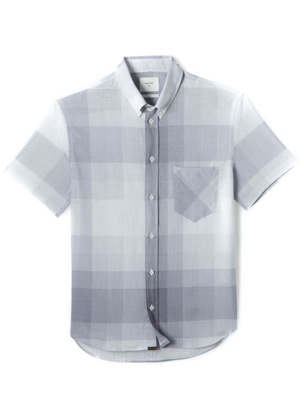 Billy Reid Kirby Slim Fit Short-Sleeve Button-Down Shirt - size M